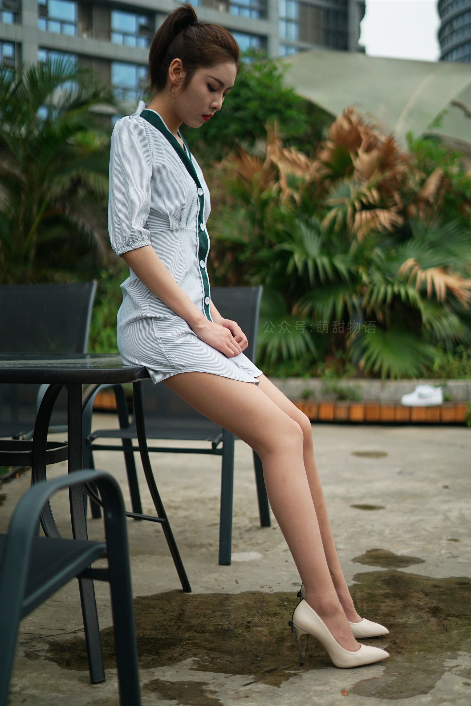 萌甜物语 XM165《是衬衣，还是裙子？-紫婷》